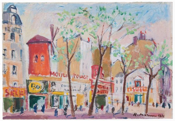 Moulin Rouge  - Asta Parade III - Arte del Novecento, Contemporanea e Grafica - Associazione Nazionale - Case d'Asta italiane