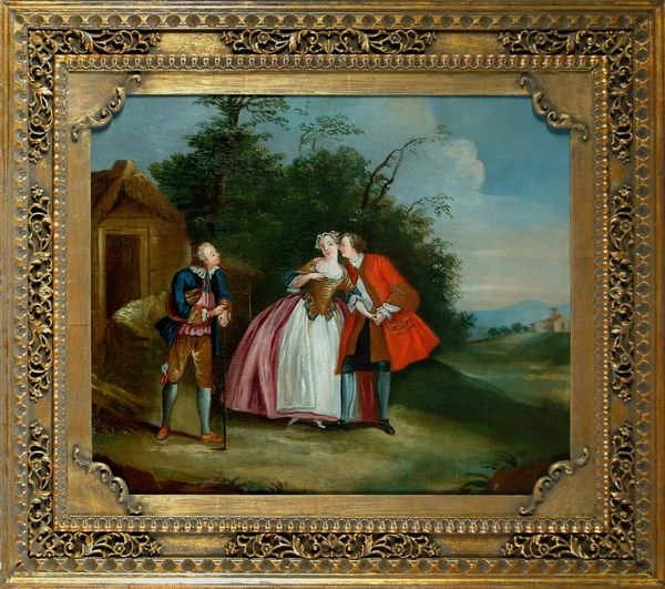 Philippe Mercier, Attribuito a : Scena galante  - Asta Dipinti Antichi | Cambi Time - Associazione Nazionale - Case d'Asta italiane