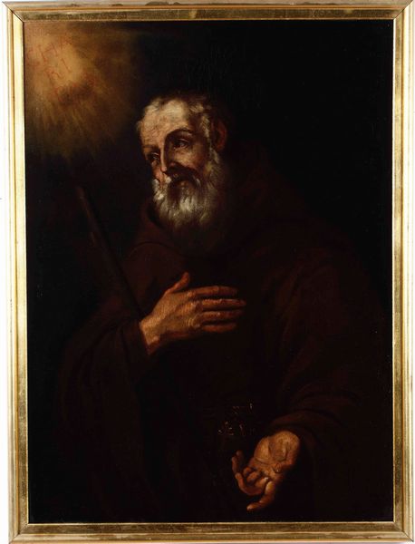 Scuola napoletana del XVII secolo San Francesco di Paola  - Asta Dipinti Antichi | Cambi Time - Associazione Nazionale - Case d'Asta italiane