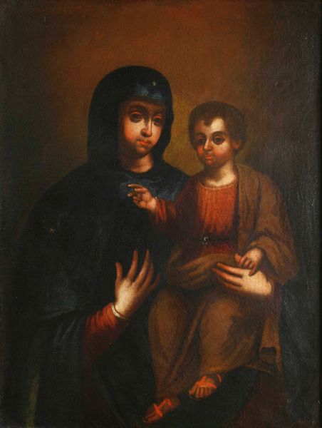 Scuola del XVII secolo Madonna col Bambino  - Asta Dipinti Antichi | Cambi Time - Associazione Nazionale - Case d'Asta italiane