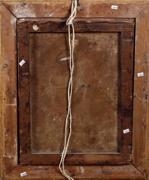 Scuola del XVIII secolo Figura di filosofo  - Asta Dipinti Antichi | Cambi Time - Associazione Nazionale - Case d'Asta italiane