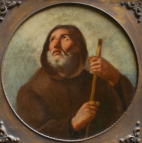 Scuola romana del XVII-XVIII secolo Frate francescano  - Asta Dipinti Antichi | Cambi Time - Associazione Nazionale - Case d'Asta italiane