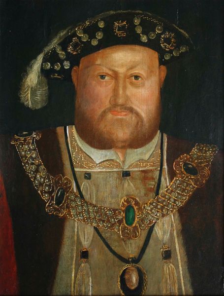 Scuola del XVII secolo Ritratto di Enrico VIII  - Asta Dipinti Antichi | Cambi Time - Associazione Nazionale - Case d'Asta italiane