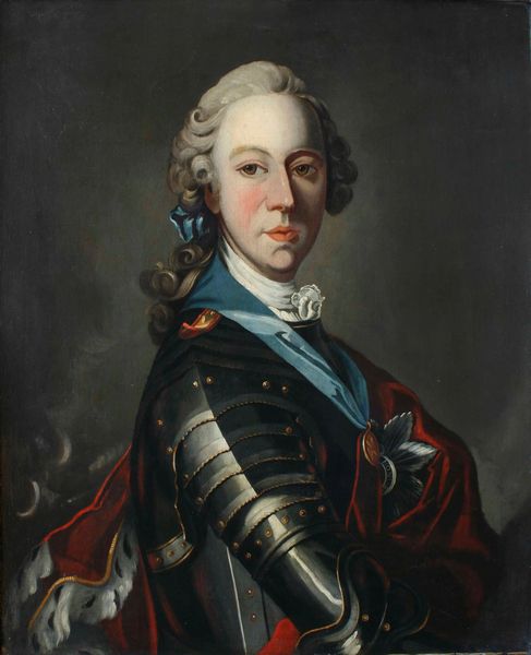 Scuola del XVIII secolo Ritratto di nobiluomo in armatura  - Asta Dipinti Antichi | Cambi Time - Associazione Nazionale - Case d'Asta italiane