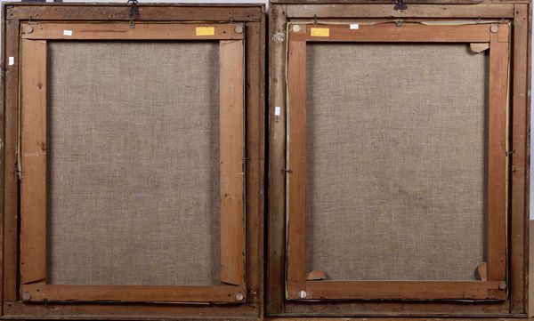 Scuola del XX secolo Coppia di natura morta con vaso di fiori  - Asta Dipinti Antichi | Cambi Time - Associazione Nazionale - Case d'Asta italiane