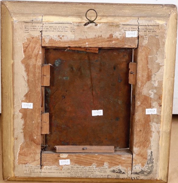 Scuola del XVIII secolo Madonna con Bambino e San Giovannino  - Asta Dipinti Antichi | Cambi Time - Associazione Nazionale - Case d'Asta italiane