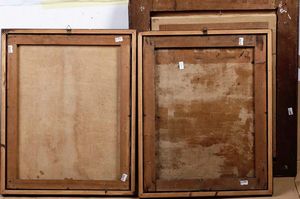 Scuola del XIX secolo Ritratti di fanciulli  - Asta Dipinti Antichi | Cambi Time - Associazione Nazionale - Case d'Asta italiane