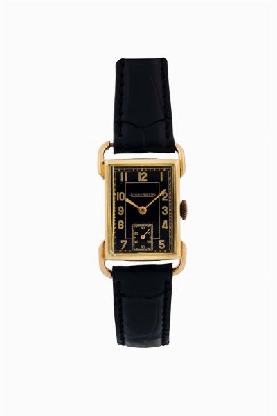 Jaeger LeCoultre : Jaeger LeCoultre, orologio da polso, da donna, in oro giallo 14K. Realizzato nel 1940 circa  - Asta Orologi da Polso e da Tasca - Associazione Nazionale - Case d'Asta italiane