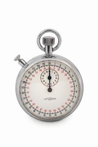 LEMANIA - LEMANIA, cassa No. 1694364, orologio da arbitro, in acciaio, cronografo. Realizzato nel 1970 circa