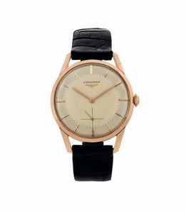LONGINES - LONGINES, OLIMPICO ROMA 1960, raro, orologio da polso, in oro rosa 18K con fibbia originale placcata. Realizzato nel 1960 circa