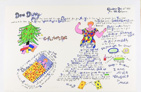 Niki De Saint Phalle : Californian Diary - Dear Diary  - Asta Asta di Arte Moderna e Contemporanea '800 e '900 - Associazione Nazionale - Case d'Asta italiane