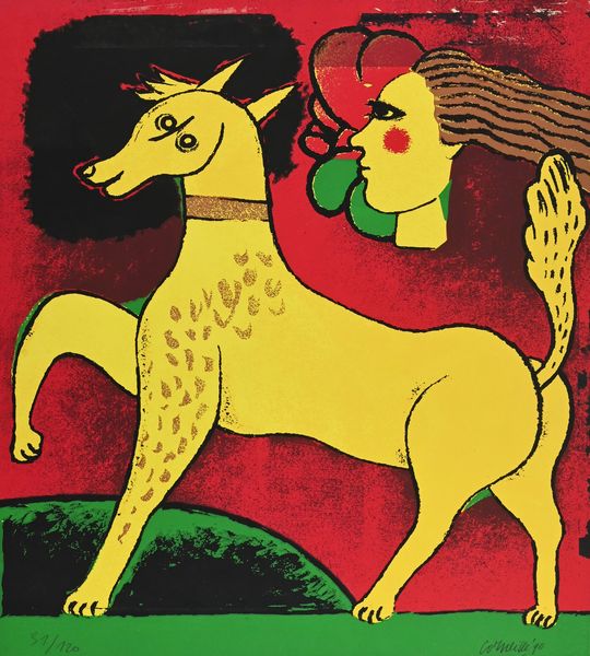 Guillaume Corneille : Dopo l'unicorno  - Asta Asta di Arte Moderna e Contemporanea '800 e '900 - Associazione Nazionale - Case d'Asta italiane