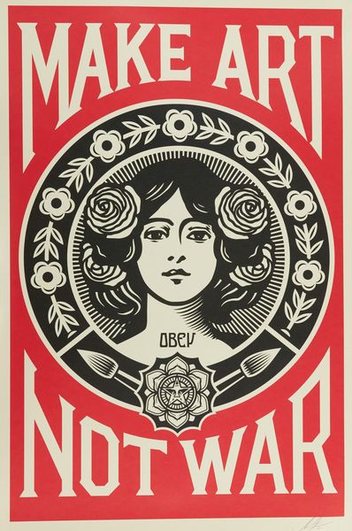 Shepard Fairey  Obey : Make Art not War  - Asta Asta di Arte Moderna e Contemporanea '800 e '900 - Associazione Nazionale - Case d'Asta italiane