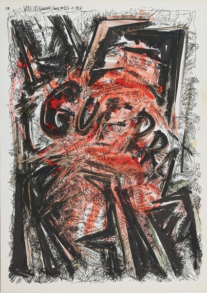 Vinicio Berti : Una storia raccontata con trenta disegni  - Asta Asta di Arte Moderna e Contemporanea '800 e '900 - Associazione Nazionale - Case d'Asta italiane