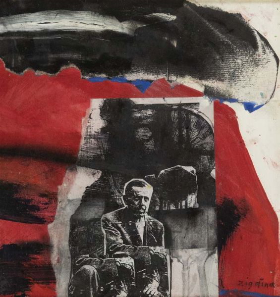 GIUSEPPE ZIGAINA : Mio padre l'Ariete, 2006  - Asta Asta di Arte Moderna e Contemporanea '800 e '900 - Associazione Nazionale - Case d'Asta italiane