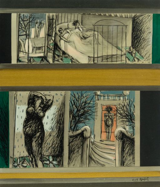 Ercole Pignatelli : Senza titolo  - Asta Asta di Arte Moderna e Contemporanea '800 e '900 - Associazione Nazionale - Case d'Asta italiane