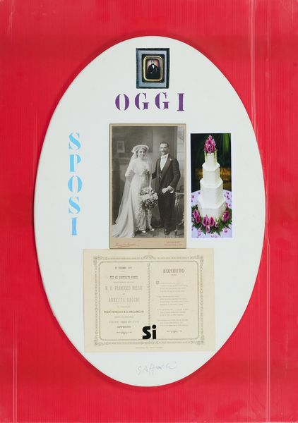 Giovanni Raffaelli : Oggi sposi  - Asta Asta di Arte Moderna e Contemporanea '800 e '900 - Associazione Nazionale - Case d'Asta italiane