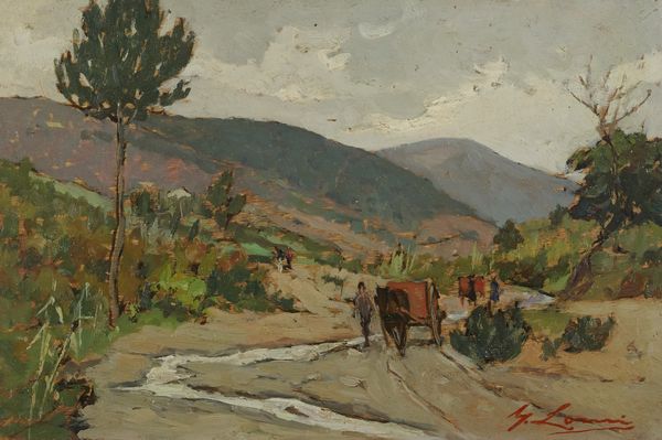 Giovanni Lomi : Dintorni di Livorno  - Asta Asta di Arte Moderna e Contemporanea '800 e '900 - Associazione Nazionale - Case d'Asta italiane