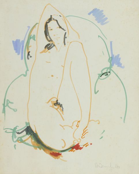 Alain Bonnefoit : Nudo  - Asta Asta di Arte Moderna e Contemporanea '800 e '900 - Associazione Nazionale - Case d'Asta italiane