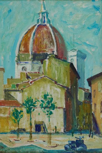 Silvio Polloni : Veduta di Firenze  - Asta Asta di Arte Moderna e Contemporanea '800 e '900 - Associazione Nazionale - Case d'Asta italiane