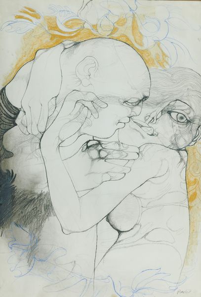 Giuliano Pini : Figure  - Asta Asta di Arte Moderna e Contemporanea '800 e '900 - Associazione Nazionale - Case d'Asta italiane