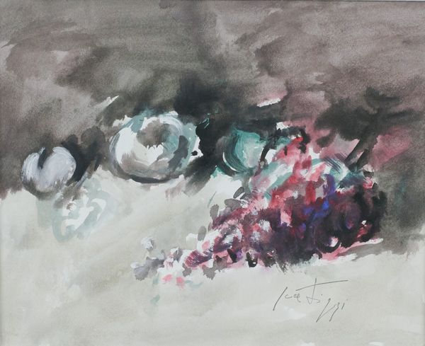 Sergio Scatizzi : Natura morta  - Asta Asta di Arte Moderna e Contemporanea '800 e '900 - Associazione Nazionale - Case d'Asta italiane