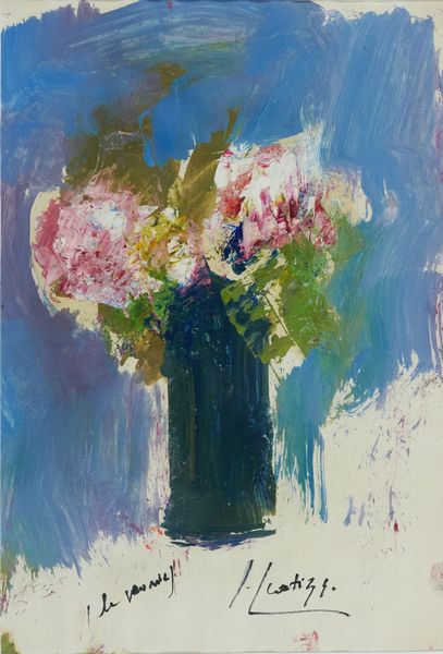 Sergio Scatizzi : Le peonie  - Asta Asta di Arte Moderna e Contemporanea '800 e '900 - Associazione Nazionale - Case d'Asta italiane