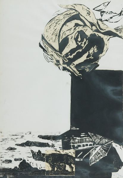 Ennio Calabria : Senza titolo  - Asta Asta di Arte Moderna e Contemporanea '800 e '900 - Associazione Nazionale - Case d'Asta italiane