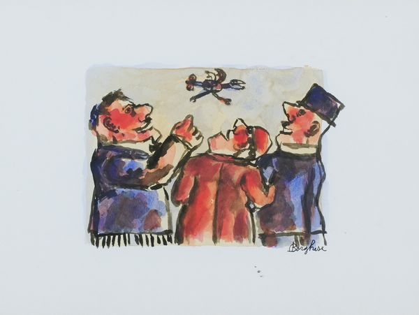 Franz Borghese : Senza titolo  - Asta Asta di Arte Moderna e Contemporanea '800 e '900 - Associazione Nazionale - Case d'Asta italiane