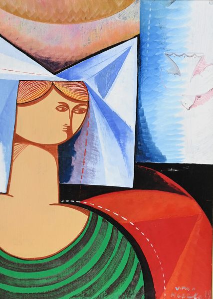 VITTORIO MARIA DI CARLO : Figura  - Asta Asta di Arte Moderna e Contemporanea '800 e '900 - Associazione Nazionale - Case d'Asta italiane