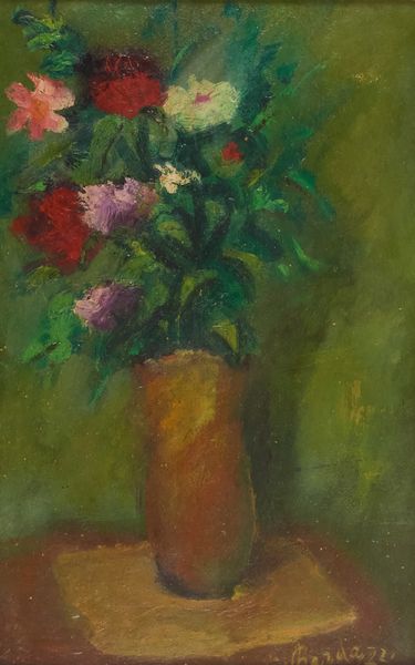 Enrico  Bardazzi : Vaso di fiori  - Asta Asta di Arte Moderna e Contemporanea '800 e '900 - Associazione Nazionale - Case d'Asta italiane