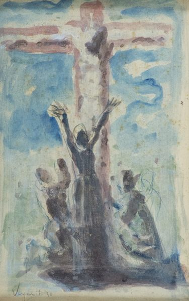 Gianni Vagnetti : Crocifissione  - Asta Asta di Arte Moderna e Contemporanea '800 e '900 - Associazione Nazionale - Case d'Asta italiane