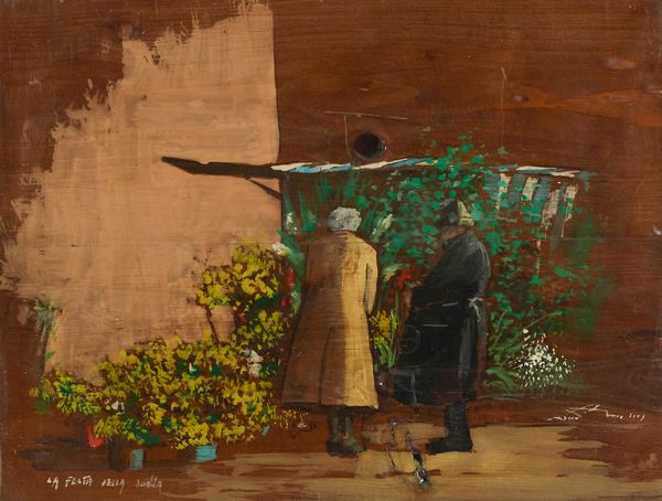 Massimo Lomi : La festa della donna  - Asta Asta di Arte Moderna e Contemporanea '800 e '900 - Associazione Nazionale - Case d'Asta italiane