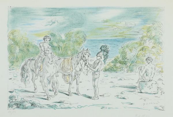 Giorgio de Chirico : Ritorno alla sonda di Corinto  - Asta Asta di Arte Moderna e Contemporanea '800 e '900 - Associazione Nazionale - Case d'Asta italiane