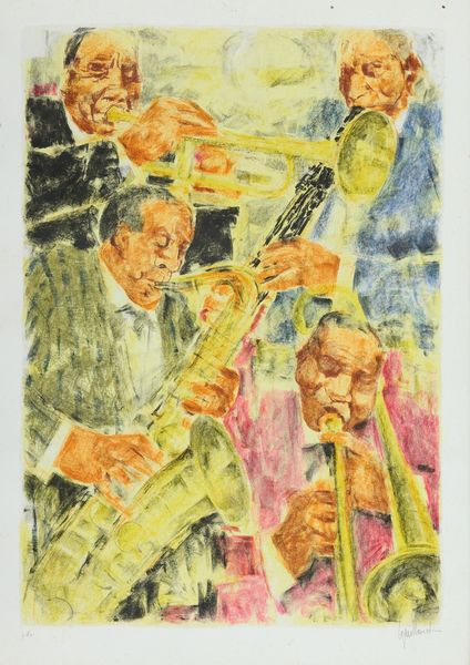 REMO SQUILLANTINI : Figure  - Asta Asta di Arte Moderna e Contemporanea '800 e '900 - Associazione Nazionale - Case d'Asta italiane