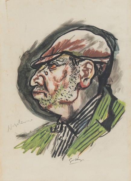 Renato Guttuso : Napoleone  - Asta Asta di Arte Moderna e Contemporanea '800 e '900 - Associazione Nazionale - Case d'Asta italiane