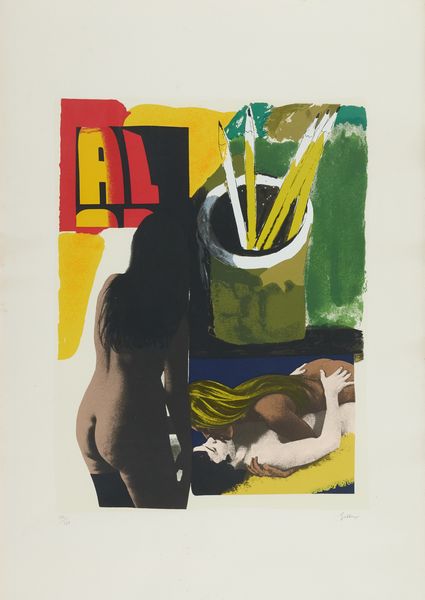 Renato Guttuso : Senza titolo  - Asta Asta di Arte Moderna e Contemporanea '800 e '900 - Associazione Nazionale - Case d'Asta italiane