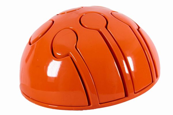 Arnaldo Pomodoro : A due pezzi in contraddizione  - Asta Asta di Arte Moderna e Contemporanea '800 e '900 - Associazione Nazionale - Case d'Asta italiane