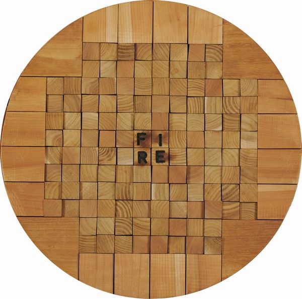 JOE TILSON : Fire Wheel  - Asta Asta di Arte Moderna e Contemporanea '800 e '900 - Associazione Nazionale - Case d'Asta italiane