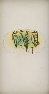 Wilfred Lam - Senza titolo