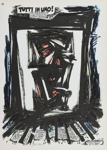 Vinicio Berti : Una storia raccontata con trenta disegni  - Asta Asta di Arte Moderna e Contemporanea '800 e '900 - Associazione Nazionale - Case d'Asta italiane