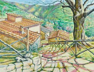 Roberto Tosi - Scorcio di Fisciano