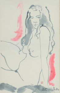 Alain Bonnefoit - Nudo di donna