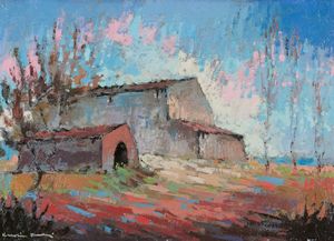 Voltolino Fontani - Campagna toscana