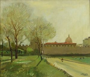 Cesare Riesch - Primavera in periferia