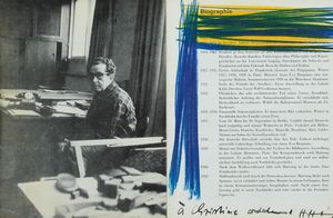 HANS HARTUNG - Senza titolo