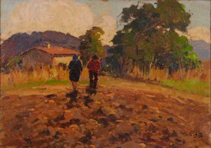 Angiolo Volpe - Campagna presso Vetulonia