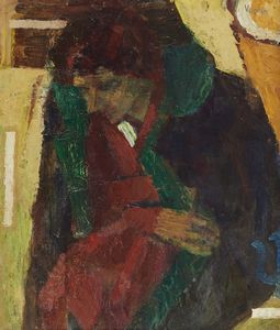 Gianni Vagnetti - Pensierosa (in verde)