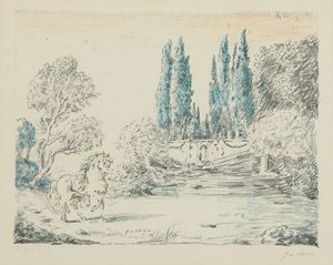 Giorgio de Chirico - Senza titolo