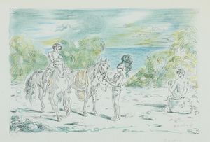 Giorgio de Chirico - Ritorno alla sonda di Corinto